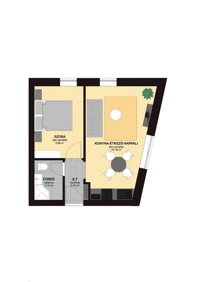 Dotis Apartman Tata Extérieur photo