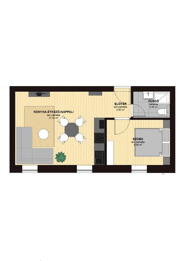 Dotis Apartman Tata Extérieur photo