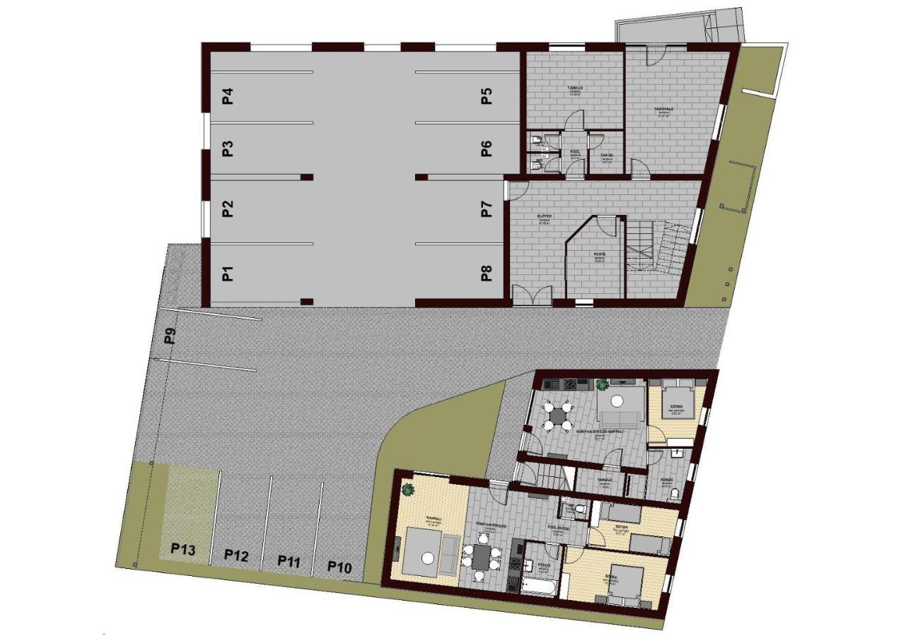 Dotis Apartman Tata Extérieur photo