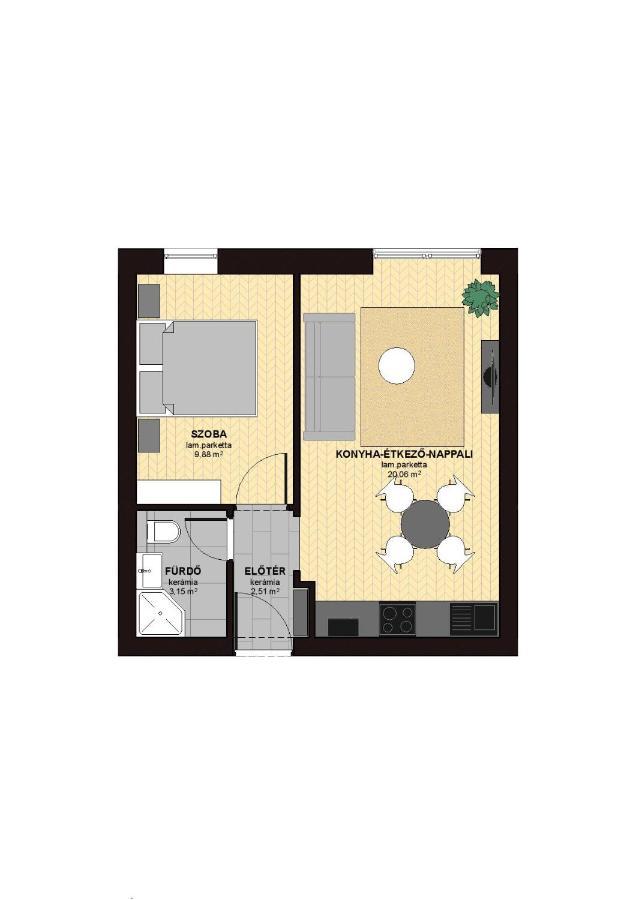 Dotis Apartman Tata Extérieur photo